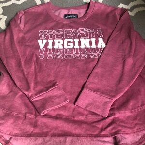 State of Mine size XL Pink Virginia Sweatshirt